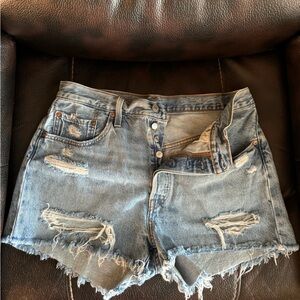 Levi Jean 501 Shorts